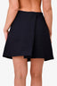Marni Blue Pleated Mini Skirt Size 42