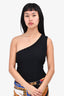 Cami NYC Black Cotton Beaded Trim 'Yecca' Bodysuit Size 4