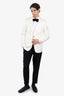 Maison Margiela White/Balck Two-Piece Suit Size 50 Mens