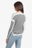 Vince Grey/Black Striped Sweater Size XS