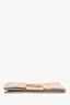 Chloe Beige Leather/ Suede GHW Detail Clutch
