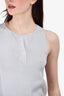 Pre-loved Chanel™ Grey Cotton Sleeveless Top Size 40