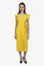 A.L.C. Yellow Ruffle Dress Size 4