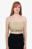 Song Of Style Beige Cropped Top Size M