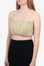 Song Of Style Beige Cropped Top Size M