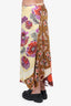 Chloe Multicolor Silk Patterned Maxi Skirt Est. Size M