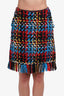 Sonia Rykiel Multicolor Tweed Skirt Size L