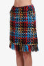 Sonia Rykiel Multicolor Tweed Skirt Size L