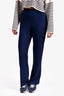St. John Navy Knit High-Waisted Pants Size 0