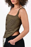 Dion Lee Green Corset Tank Top Size 6