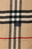 Burberry Beige/Nova Check Wool/Cashmere Pocket Oversized Scarf