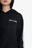 Palm Angels Black Logo Print Athletic Hoodie Size S