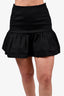 Prada Black Cotton Mini Skirt Size 38