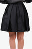 Burberry London Black Pleated Mini Skirt Size 4