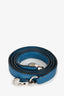 Hermes 2013 Blue Clemence Retourne Kelly 32 With Strap