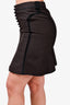 Louis Vuitton Vintage Brown Wool/Linen Skirt Size 36
