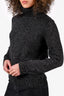 Gucci Black Knit Turtleneck Sweater Size L