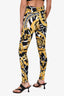 Versace Gold/Black Baroque Pants Size 38