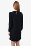 Miu Miu Black Long-Sleeve Dress with Bow size 42