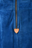Louis Vuitton Vintage Blue Suede Dress Size 38