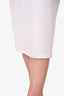 MM6 White Sleeveless Bodycon Midi Dress Size 1