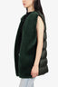 Mr & Mrs Green Faux Fur Puffer Vest size Medium