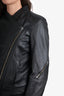 Helmut Lang Black Lamb Leather Jacket Size M