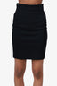 Diane von Furstenberg Black Straight Skirt Size 0