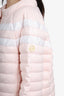 Escada Pink Adjustable Puffer Jacket Size 44
