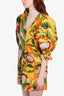 Farm Rio Multicolor Floral Print Puff Sleeve Mini Dress Size S