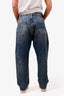 R13 Blue Denim Criss Cross Jeans Size 28