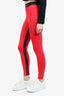 Paco Rabanne Red Leggings size Small