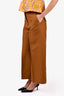 VVB Victoria Beckham Brown Wide Legged Pants Size 4