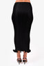 Toteme Black 'Mazille' Midi Skirt Size M