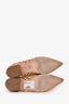 Ulla Johnson Brown Wicker Pointed Mules Size 39