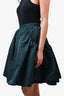 Alexander McQueen Green Pleated Skirt Size 38