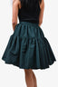 Alexander McQueen Green Pleated Skirt Size 38