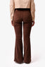 Veronica Beard Jeans Brown Corduroy 'Sheridan Bell' Boot Cut Pants Size 27