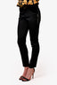 Gucci Black Skinny Trousers with Zip Detail Size 42