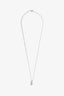 Tiffany & Co. 18K White Gold Pearl Diamond Necklace