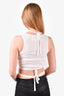 Dion Lee White Cotton Tank Top Size S