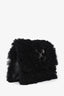 Off-White Black Shearling Leather Mini 'Jitney 0.7' Bag