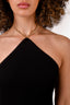 Reformation Black Cashmere Chain Detailed Dress Size M