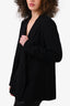 Max Mara Studio Black Blazer Jacket Size 12 US
