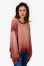 The Row Pink Cashmere/Silk Ombre Sweater Size M