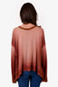 The Row Pink Cashmere/Silk Ombre Sweater Size M