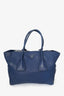 Prada Blue City Calf Twin Pocket Tote