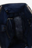 Prada Blue City Calf Twin Pocket Tote