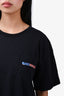 Chrome Hearts Black Logo Printed T-Shirt Size XL