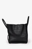 Celine 2012 Black Leather Croc Embossed Luggage Phantom Bag